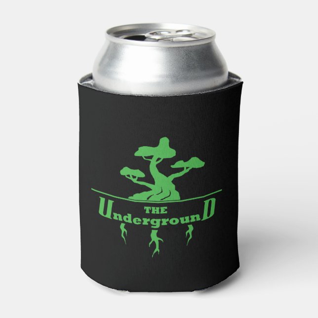 Business Logo and Address Can Holder Can Cooler (Can Front)