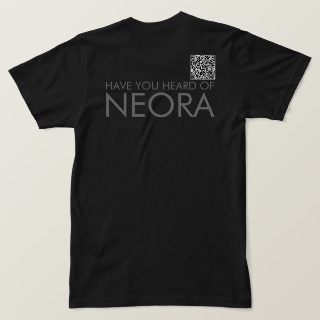 Business LOGO and QR code T-shirt (Design Back)
