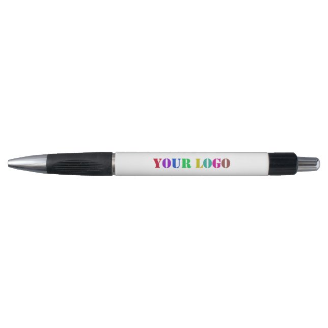 Business Logo and Text Promotional Pen Template (Front)