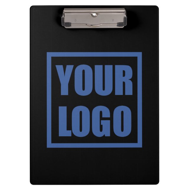  Business Logo Black Clipboard (Front)