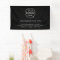 Business Logo | Black Modern Professional 5' Banne
