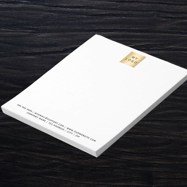 Business logo brand colour notepad (Creator Uploaded)