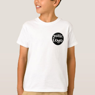 Business Logo Branded Front And Back T-Shirt