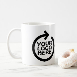 Business Logo Branded Personalized Coffee Mug