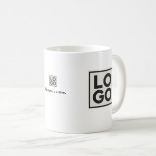 Business Logo Branding Custom Coffee Mug