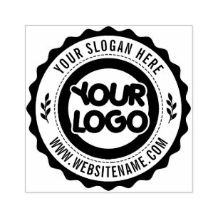 Business Logo Branding for Small Business Rubber Stamp