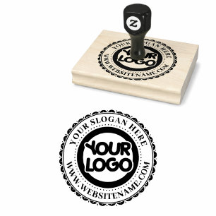 Business Logo Branding for Small Business Rubber Stamp