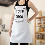 Business Logo Branding White Apron<br><div class="desc">Discover the epitome of personalized professionalism with our custom aprons, tailored exclusively to encapsulate the essence of your brand! Our superior-quality aprons are not just a protective overlay; they’re a statement of your brand’s unique identity. With your personalized business logo elegantly embroidered or printed on, these aprons serve as a...</div>