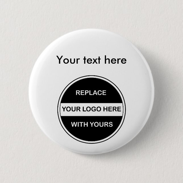 Business Logo Button Pins (Front)