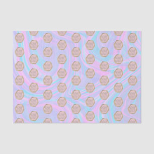 Business Logo Colourful Abstract Ombre Tissue Pape Tissue Paper