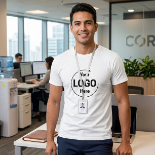 Business Logo Company Branded  T-Shirt