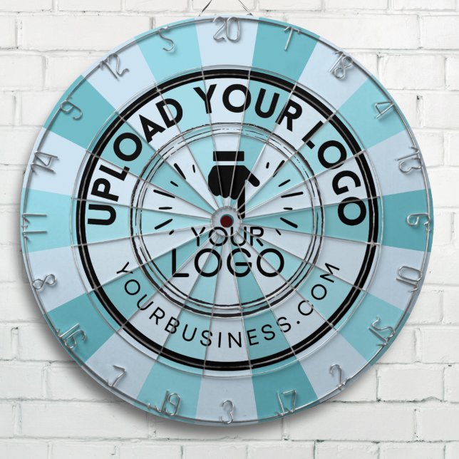 Business Logo Company Colours Dartboard (Creator Uploaded)