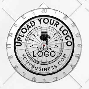 Business Logo Company Dartboard