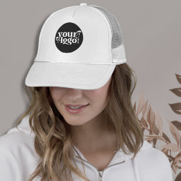 Business Logo Company Employee Branded Baseball Trucker Hat