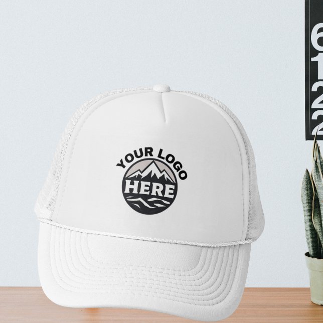 Business Logo Company Promotional  Employee Staff Trucker Hat (Creator Uploaded)