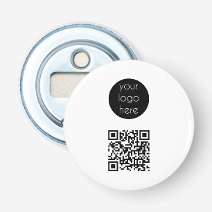 Business Logo Company Promotional QR Code Bottle Opener