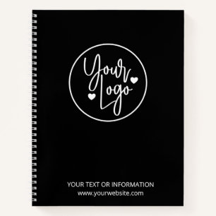 Business Logo Corporate Company Minimalist Notebook