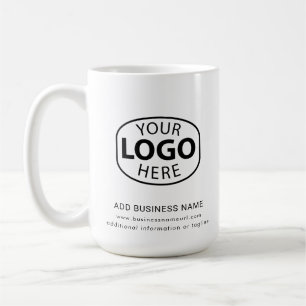 Business Logo Corporate Employees Custom Coffee Mug