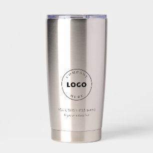 Business Logo Corporate Employees Swag Insulated Tumbler