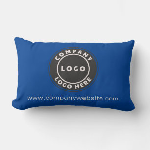 Business Logo Corporate Showroom Decoration Lumbar Pillow