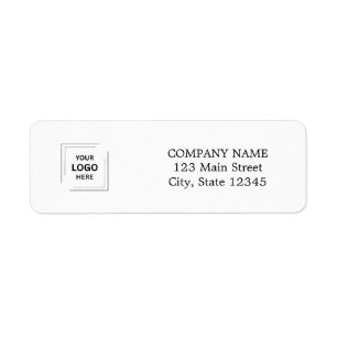 Business Logo   Custom Company Return Address 