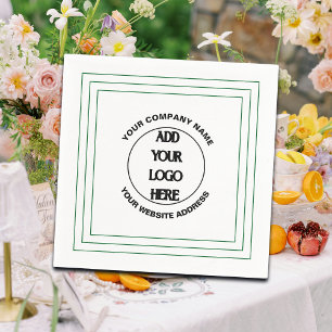 Business Logo Custom Napkin