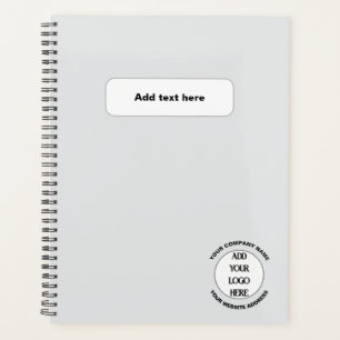 Business Logo Custom Planner