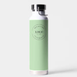 Business logo Custom QR code website Green Water Bottle<br><div class="desc">Make a bold statement with our Professional Business logo Custom QR code website Green Water Bottle. This sleek and stylish water bottle provides the perfect canvas to showcase your business logo and enhance your brand visibility. By placing your business logo on this water bottle, you not only create a professional...</div>