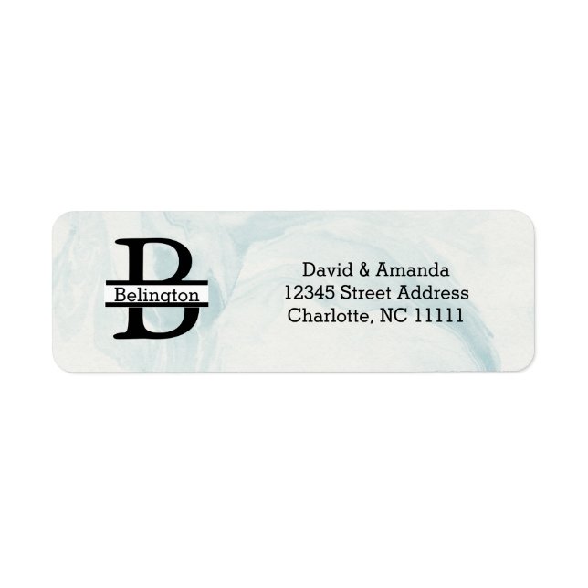 Business Logo Custom Return Address Label (Devant)