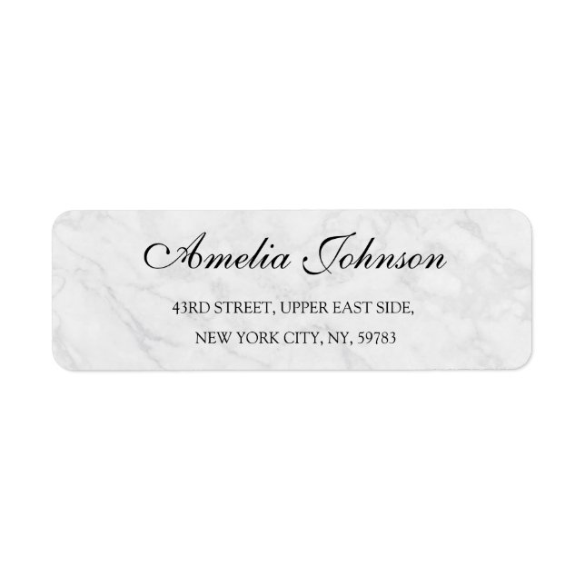 Business Logo Custom Return Address Label (Devant)