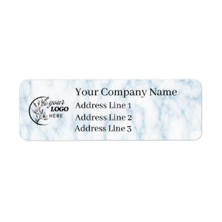 Business Logo Custom Return Address Label