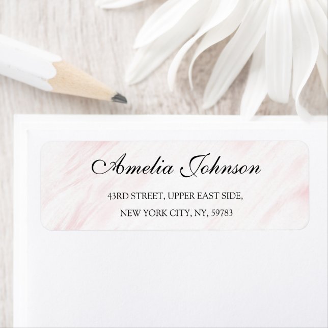 Business Logo Custom Return Address Label (Insitu)