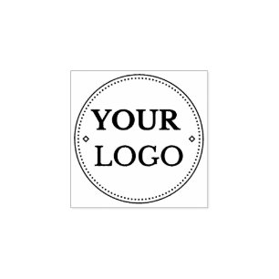 Business Logo Custom  Rubber Stamp