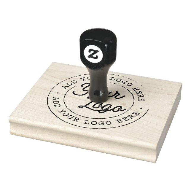 Business Logo Custom Rubber Stamp (Stamp)