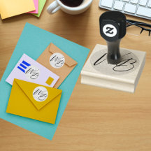 Business Logo Custom Rubber Stamp