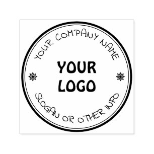Business Logo Custom Self-inking Stamp