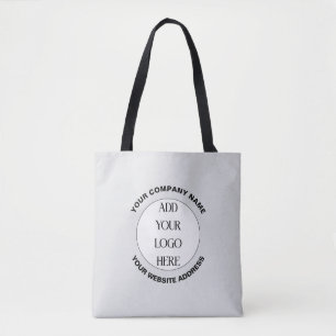 Business Logo Custom  Tote Bag