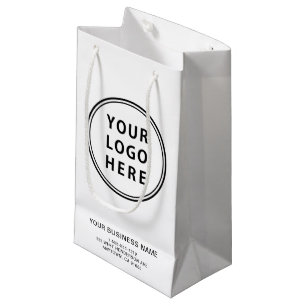 Business Logo Customized Small Gift Bag