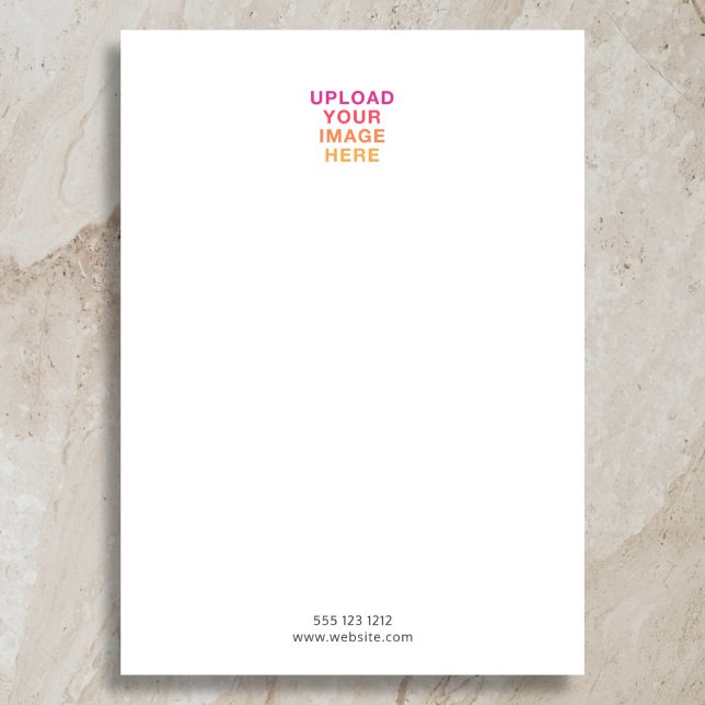 Business Logo Elegant Minimalist White Card (Creator Uploaded)
