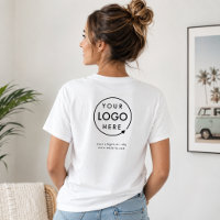 Business Logo Employee Staff Company Back Branded