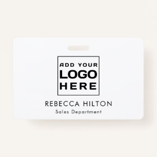 Business Logo Employees Custom Badge