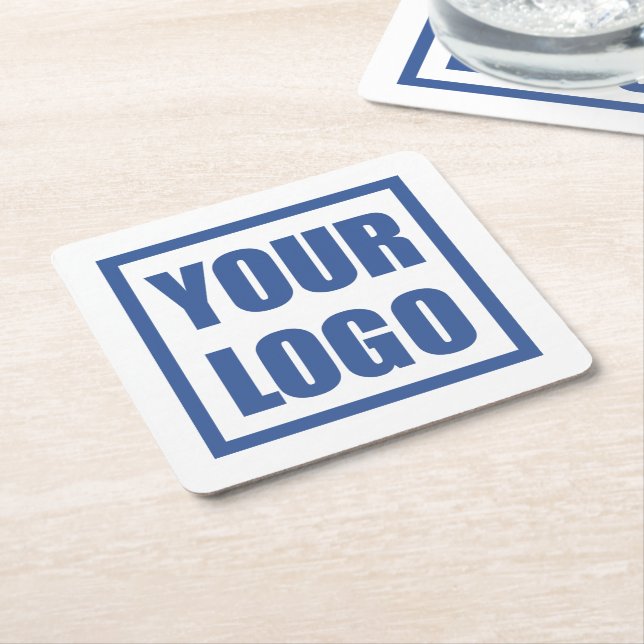  Business Logo Event Coasters (Angled)