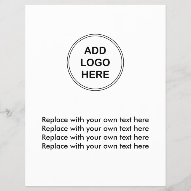Business Logo Flyer Template (Front)