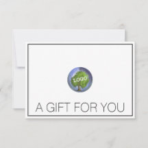 Business Logo Gift Certificate