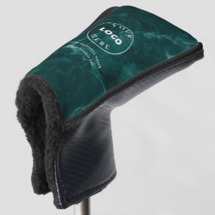 Business Logo Green Corporate Sports Event Golf Head Cover