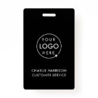 Business Logo ID | Modern Black Employee Staff