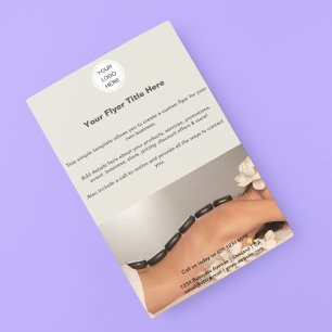 Business Logo l Marketing Beauty salon Spa  Flyer