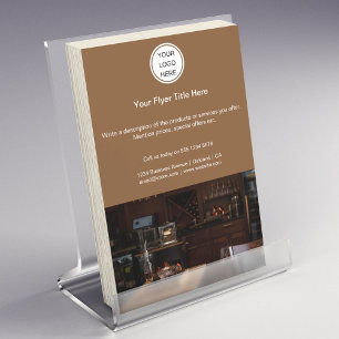 Business Logo l Marketing Restaurant Catering  Flyer