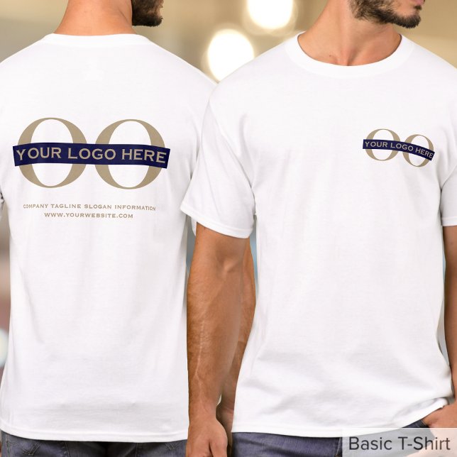 Business Logo Men's T-Shirt (Creator Uploaded)