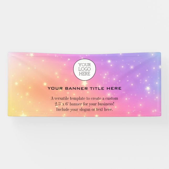 Business Logo Minimalist Modern professional navy  Banner (Horizontal)